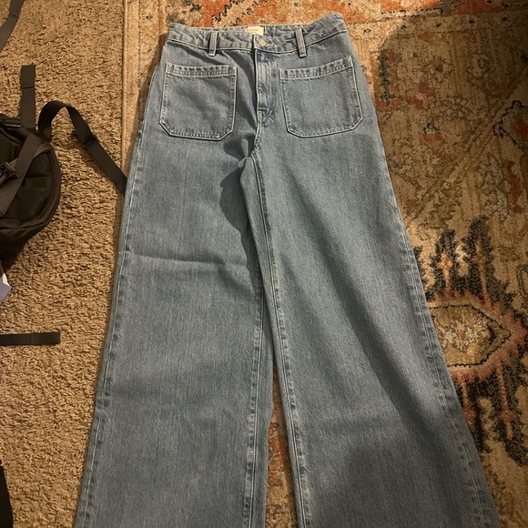 Wilfred Denim - Aritzia wide leg denim! Gently warn